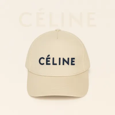 Men's Celine Cap (S-1)-off White